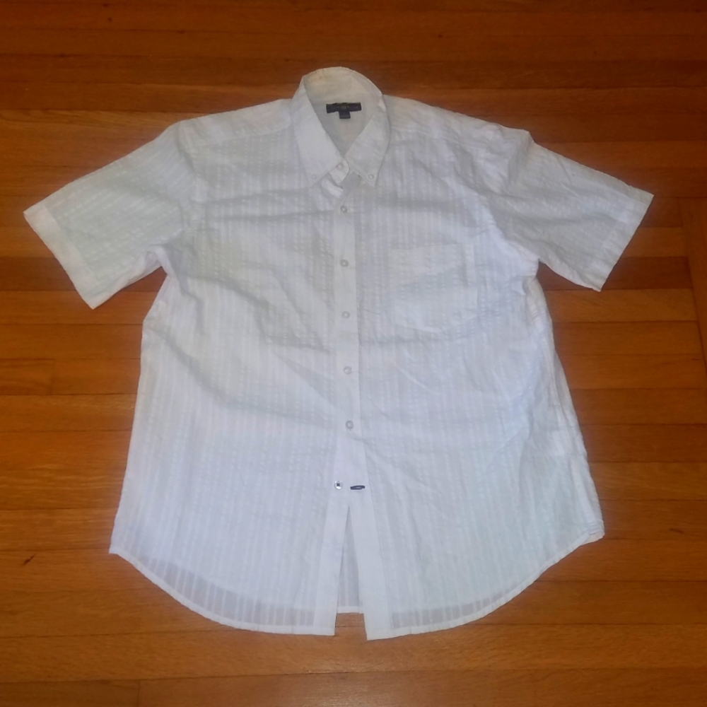 Club Room button down shirt.  Short sleeve.